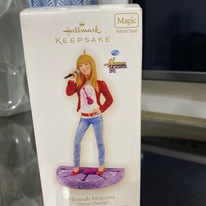 Hallmark Keepsake Hannah Montana Ornament with Red and Blue